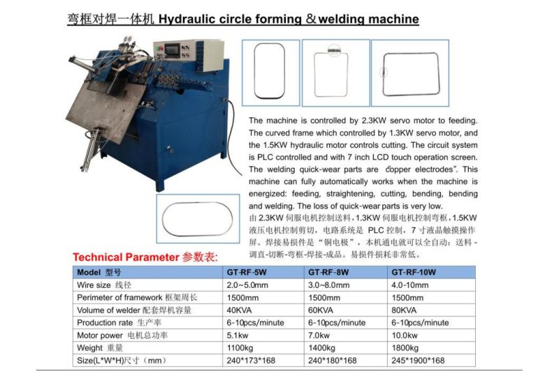 Hydraulic Circle Forming& Welding Machine