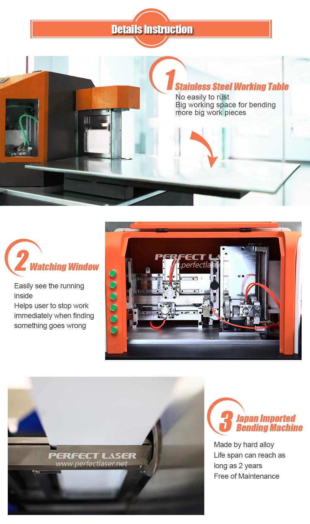 0.5-1.5mm Automatic Channel Letter Bending Machine in Ad Industry