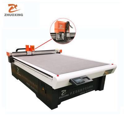 Printed Kt Board CNC Cutting Machine Factory Automatic Cutting Machine with CCD Camera From Zhuoxing Jinan