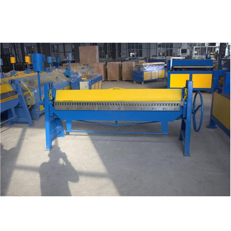 1300mm High Quality Galvanized Sheet Plate Manual Tdf Folding Bending Machine