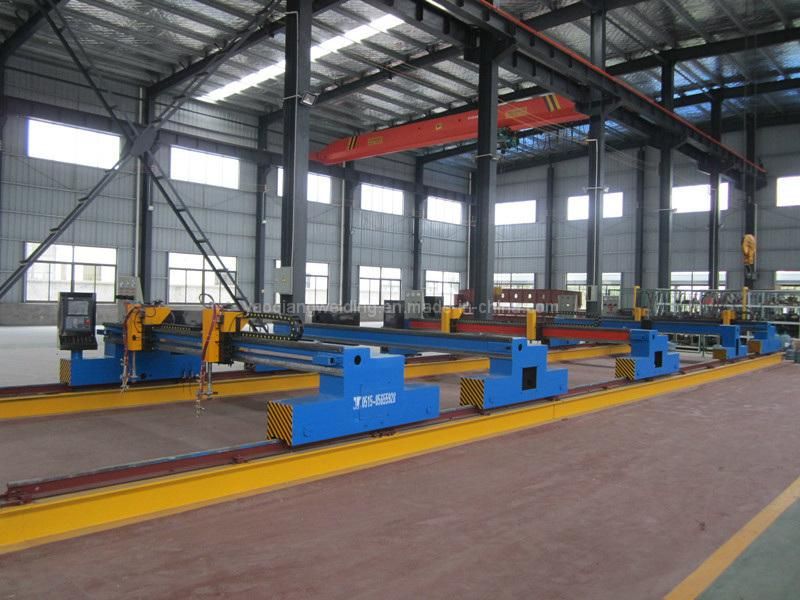 CNC Multi-Head Strip Plasma Flame H-Beam Metal Cutting Machine Gantry Type