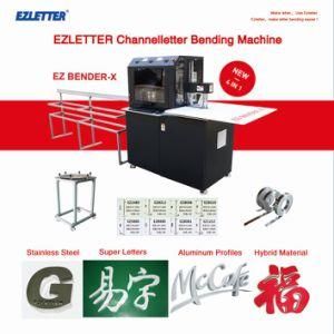 Channel Letter Auto Bending Machine for Stainless Steel / Galvanized Steel/Aluminum/Aluminum Profiles (EZBender-X)