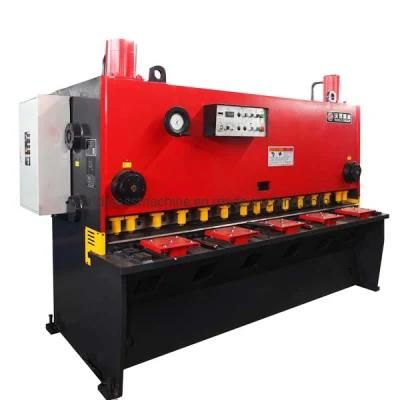 Nc Controlled Hydraulic Plate Shear for Metal Cutting