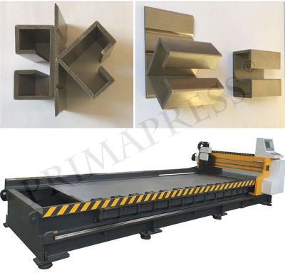 China 3 Meters Metal Sheet Roll Groover Machine CNC V Groover Machine