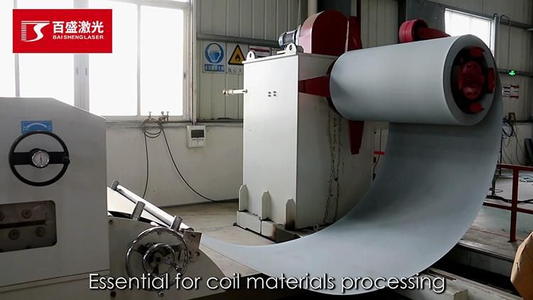 Coil Sheet Thin Steel Laser Cutting Machine with Auto Feeding Straightening Device Option