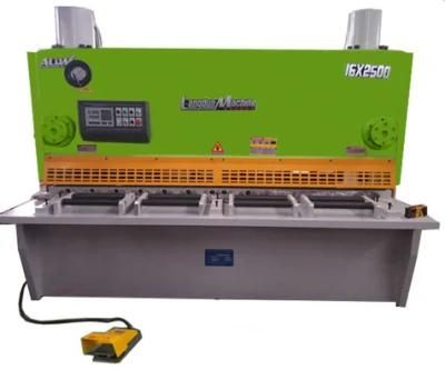 QC11K-16X2500 Hydraulic Guillotine Shearing Machine/Steel Bar Cutting CNC E21 Operation System Machine