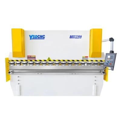 Sheet Metal Hydraulic Bending Machine with E21 Nc Control System