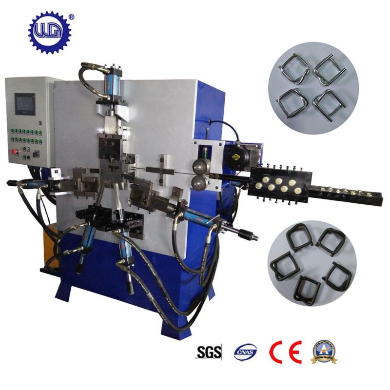 Hydraulic Automatic Square Strapping Wire Buckle Making Machine