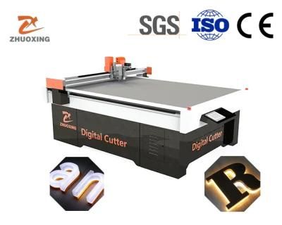 Zx-1318V Oscillating Knife Cutting Machine for PVC Board, Acrylic, Plexiglass