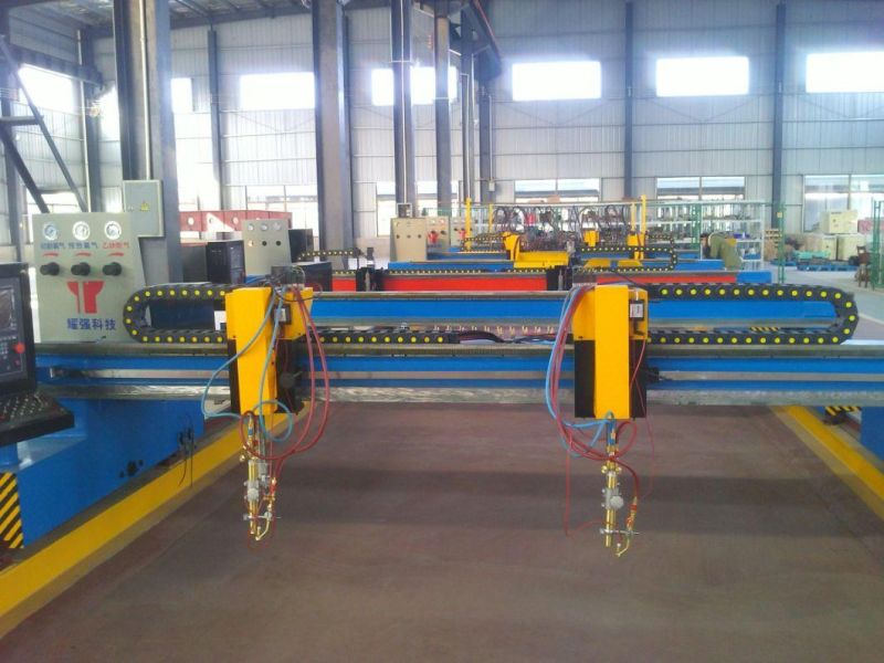 Plasma Flame CNC H Profile Section Steel Cutting Equipment