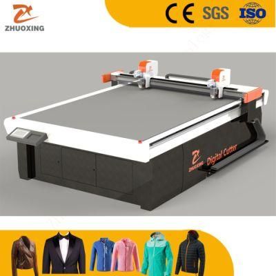 Pants/Garment/T-Shirt/Textile/Clothing/Apparel/Uniform Vibrating Knife Cutting Machine