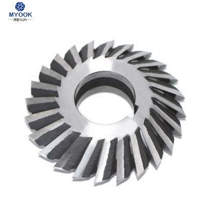 Carbide Symmetrical Double Angle Milling Cutter