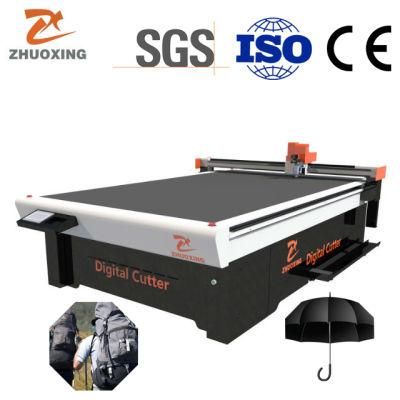 Digital Vibrating Knife Cutting Machine for Tent Umbrella