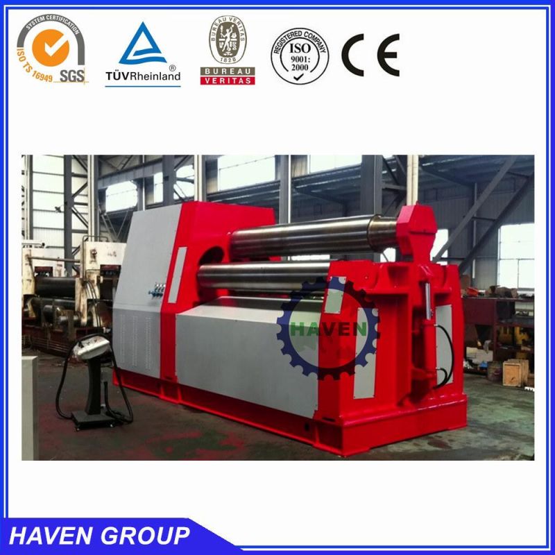 W12S-4X4000 4 Roller Steel Plate Rolling and Bending Machine