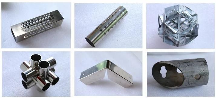 Factory Direct Selling Three Pneumatic Chuck Tube Pipe Fiber Laser Cutter with High Accuracy