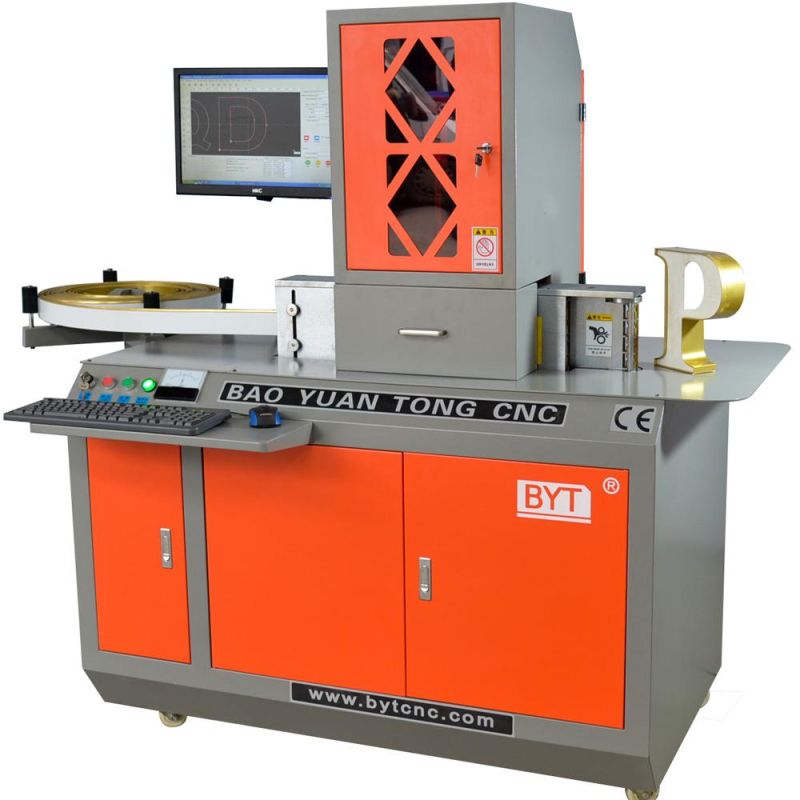 Economic Stainless Steel Aluminum Profile Channel Letter Bending Machine for 3D Letter Sign Making