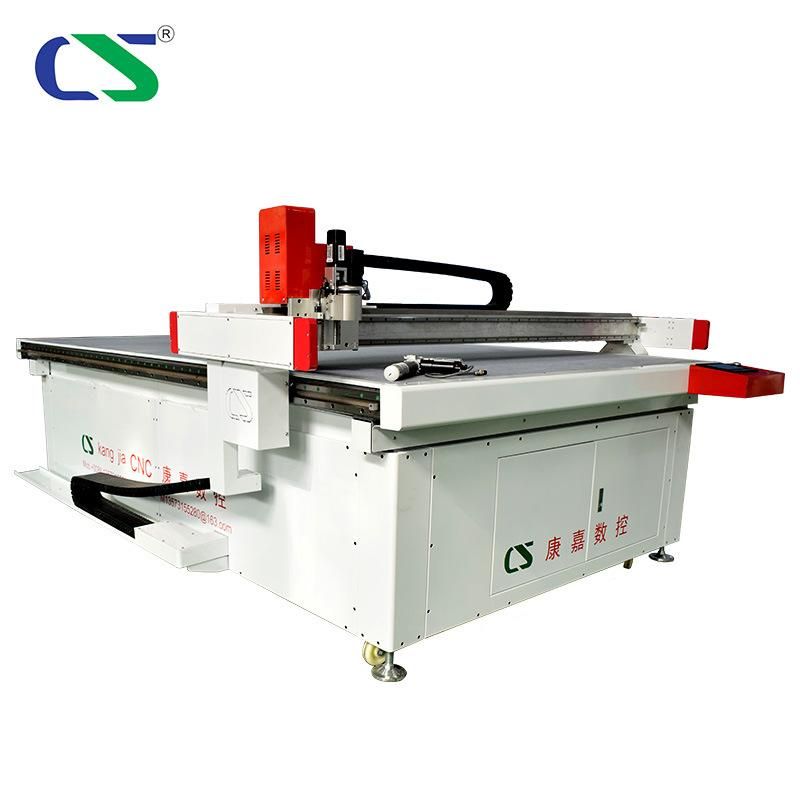 Manufacturer Multi Layer Fabric Class Oscillating Knife Cutting Machine Fast Speed High Precision