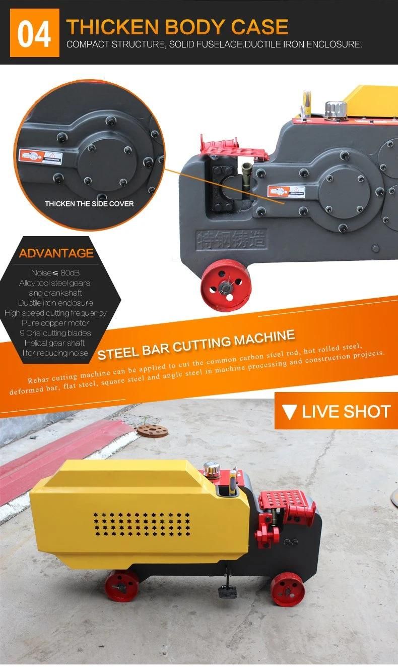 Gq42 Electric Thicking Blade Steel Round Bar Cutter for Sale