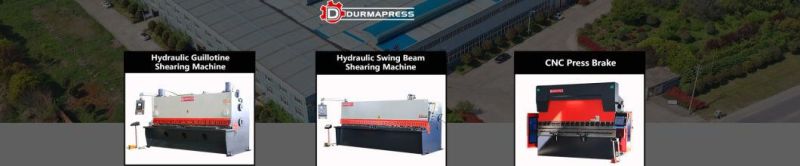 QC11y 6*3200 Hydraulic CNC Mini Sheet Metal Shearing Machine Press Brake with E21 System