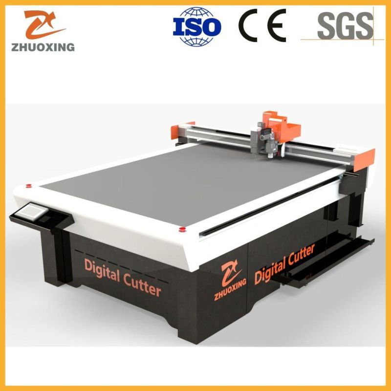 Automatic CNC Cutting Machine for Leather Shoes and Bags with Oscillating Knife