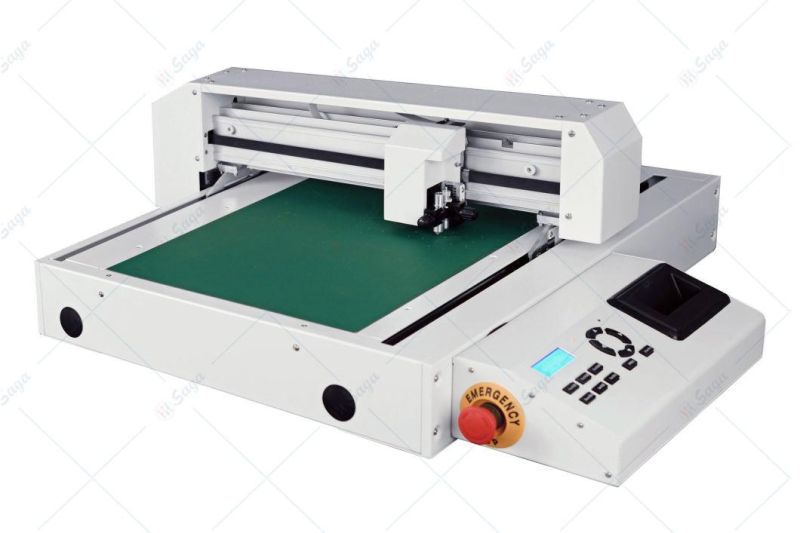 Optaical Sensor Auto Positioning Cut and Crease Flatbed Die Cutter.