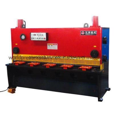 12mm Thickness 3 Meter Length Steel Plate Hydraulic Cutting Guillotine