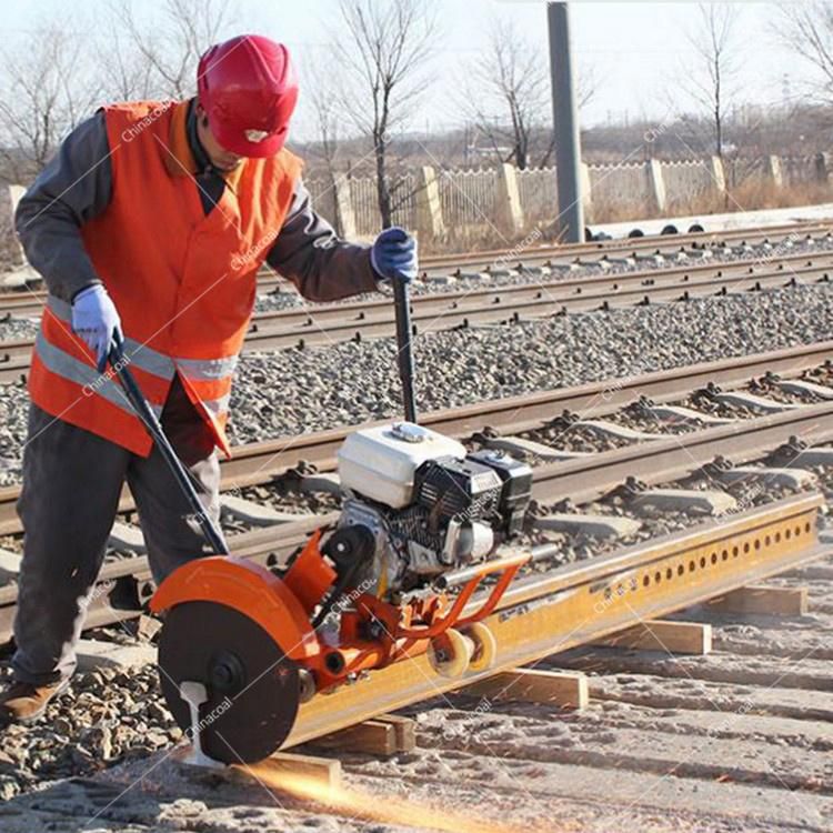 Internal Gasoline Combustion Railway Cutter Saw Portable Handheld Rail Cutting