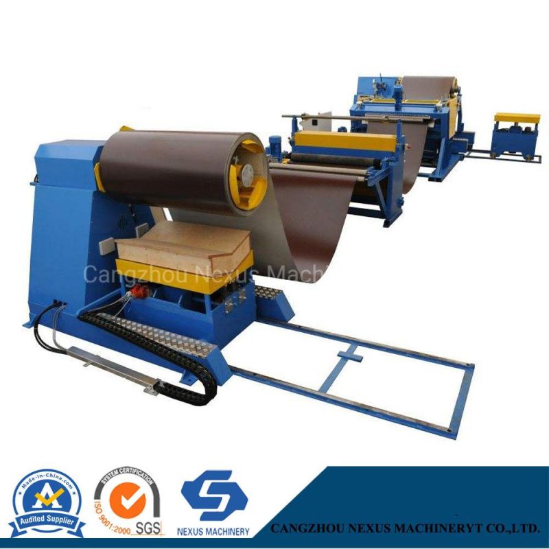 High Precise Metal Steel Coil Slitting Line Cut to Length Line