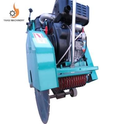 Automatic Mini Diesel Concrete Road Groove Grooving Band Knife Cutting Cutter Saw Machine