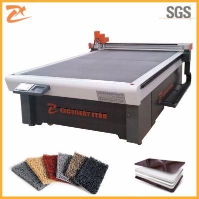 Special Customized Car Mats Cutting Machine by Vibration Knife 2516