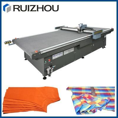 CNC Vibrating Knife Cutting Automatic Fabric Cutting Machine