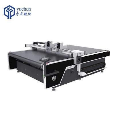 CNC Cutting Machine Cut Garment Roll Cloth with Vibration Cutting Machine
