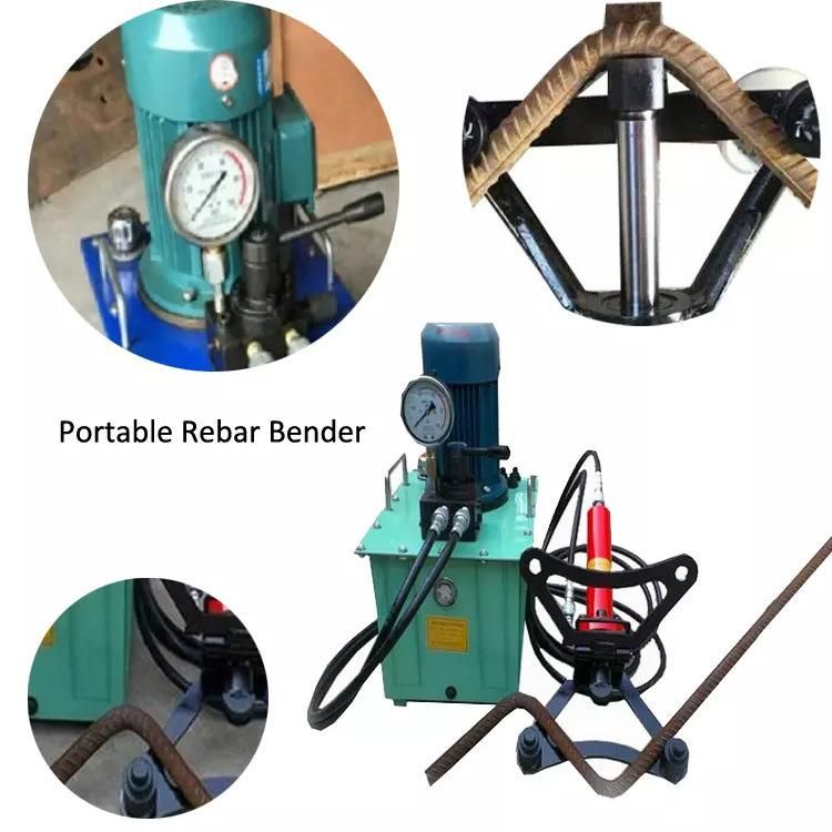 2019 Steel Bending Machine/Used Rebar Bender/Hydraulic Portable Steel Bar Bender