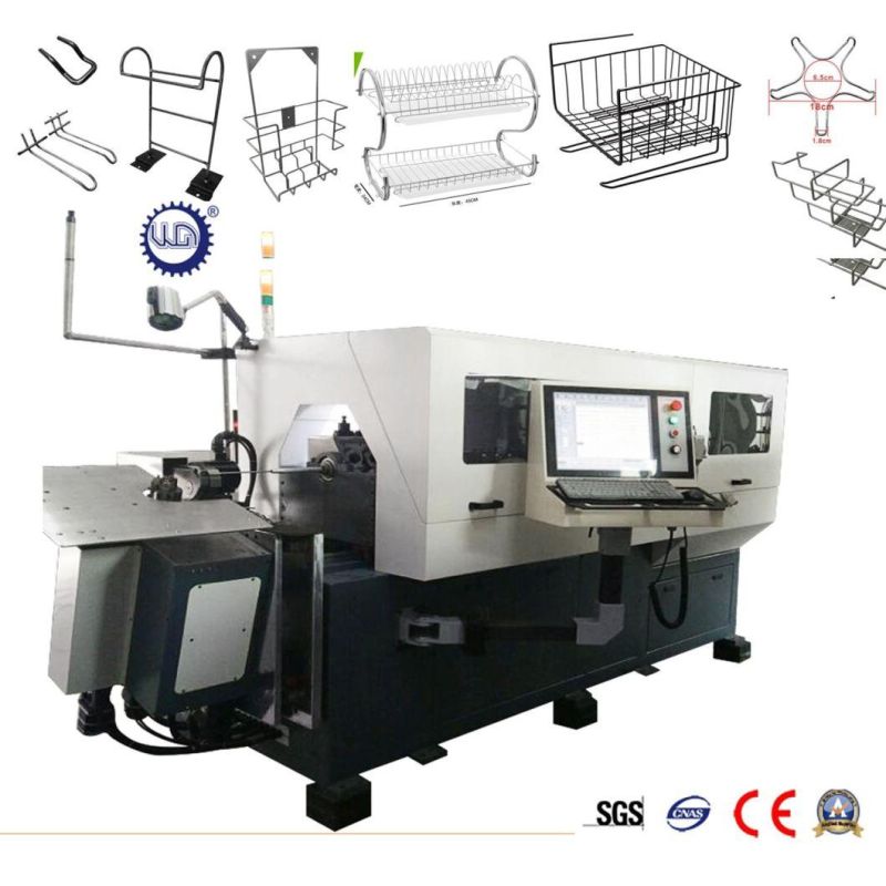 ISO 9001: 2008 Approved New Wg Bending 3D CNC Wire Forming Machine