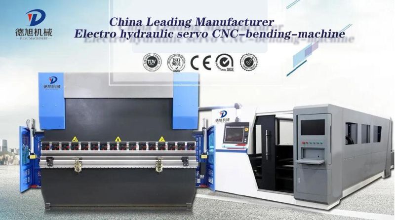 Automatic Electric Back Gauge Metal Steel Aluminium Sheet Plate Hydraulic CNC Press Brake Bending Machine
