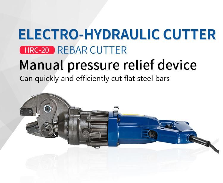 HRC-20 Automatic Cutter Machine Portable Hydraulic Rebar Cutter