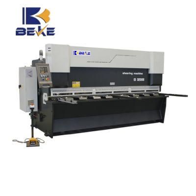 Beke QC11K-6*3200 Shearing Machine Nc Steel Sheet Guillotine Cutting Machine for Sale