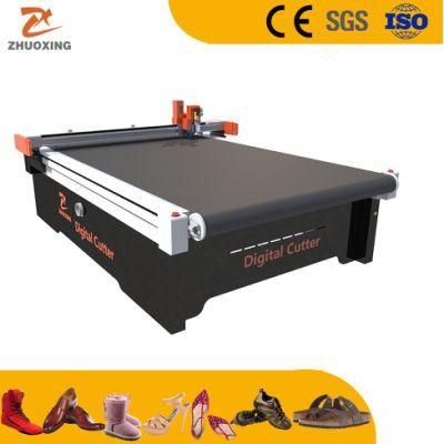 Leather Garment Cutter Machine Automatic Feeding Cutting Table