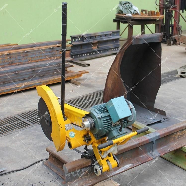 Dqg Electric Railway Cutting Saw Machine Metal Circular Rail Cutter