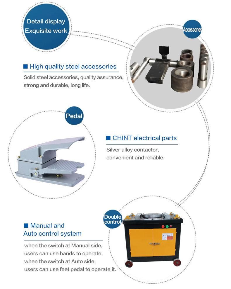 Gw40 Manual Steel Wire Bar Bending Machine