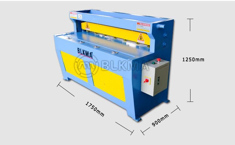 HVAC Galvanized Sheet Metal Power Duct Cutting Machine