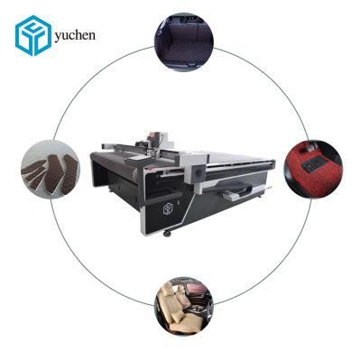 China Hot Sale Automatic Leather Seat Cover Mat Cutting Machine with High Prisicion