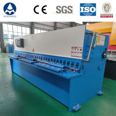 CNC Top Quality Hydraulic Swing Beam Shearing Cutting 6mm Machine QC12K 6mmx2500mm