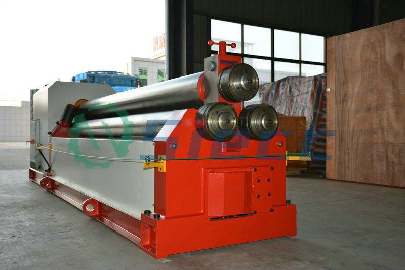 10X2000mm 4 Rolls Hydraulic Sheet Metal Rolling Machine with Pre Bending Function