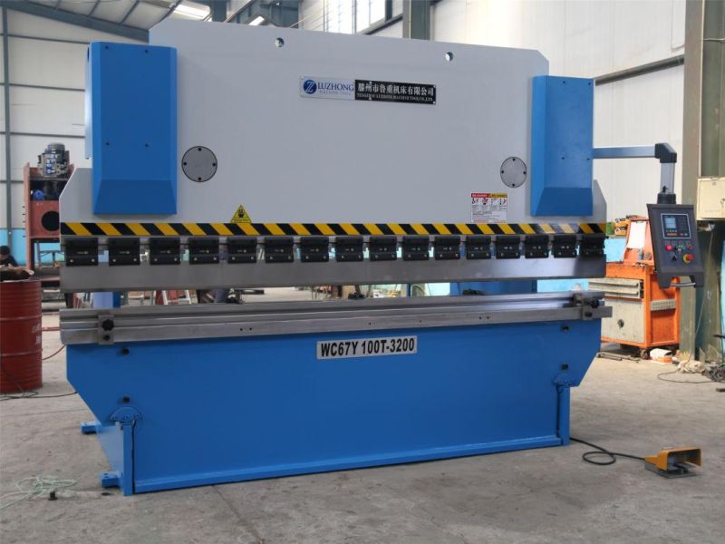 metal sheet bending machine (WC67K-100/2500)aluminum profile bending machine