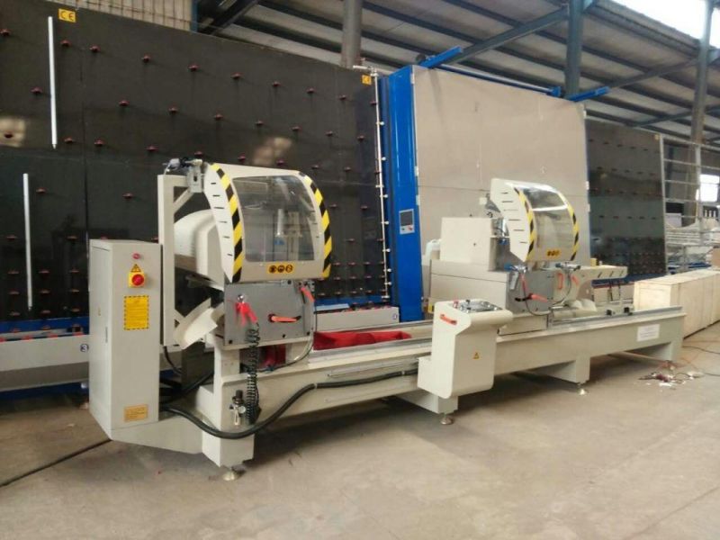 500X4200/5000mm Automatic Double-Head Precision Saw, CNC Cutting Machine for Aluminum Alloy Curtain Wall, Aluminum Cutting Machine, CNC Window Machine of Window