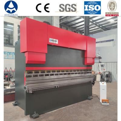 Factory Full Automatic 130tons 4000mm CNC Hydraulic Press Brake, 130tons 4meters 6 Axis Press Brake CE Certificate