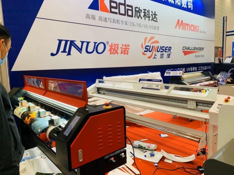 Unattended Automatic Vertical Horizonal Cutting Advertising Materials Machine