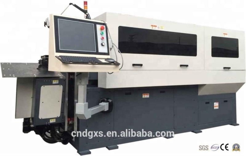8 Axes Automatic CNC 3D Wire Head Zigzag Bending Machine