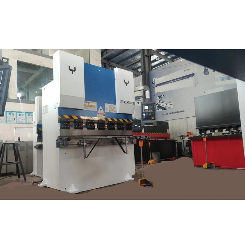 Wc67y/K-63t/1600 CNC Hydraulic Press Brake /Sheet Metal Bending Machine with Manual Compensation